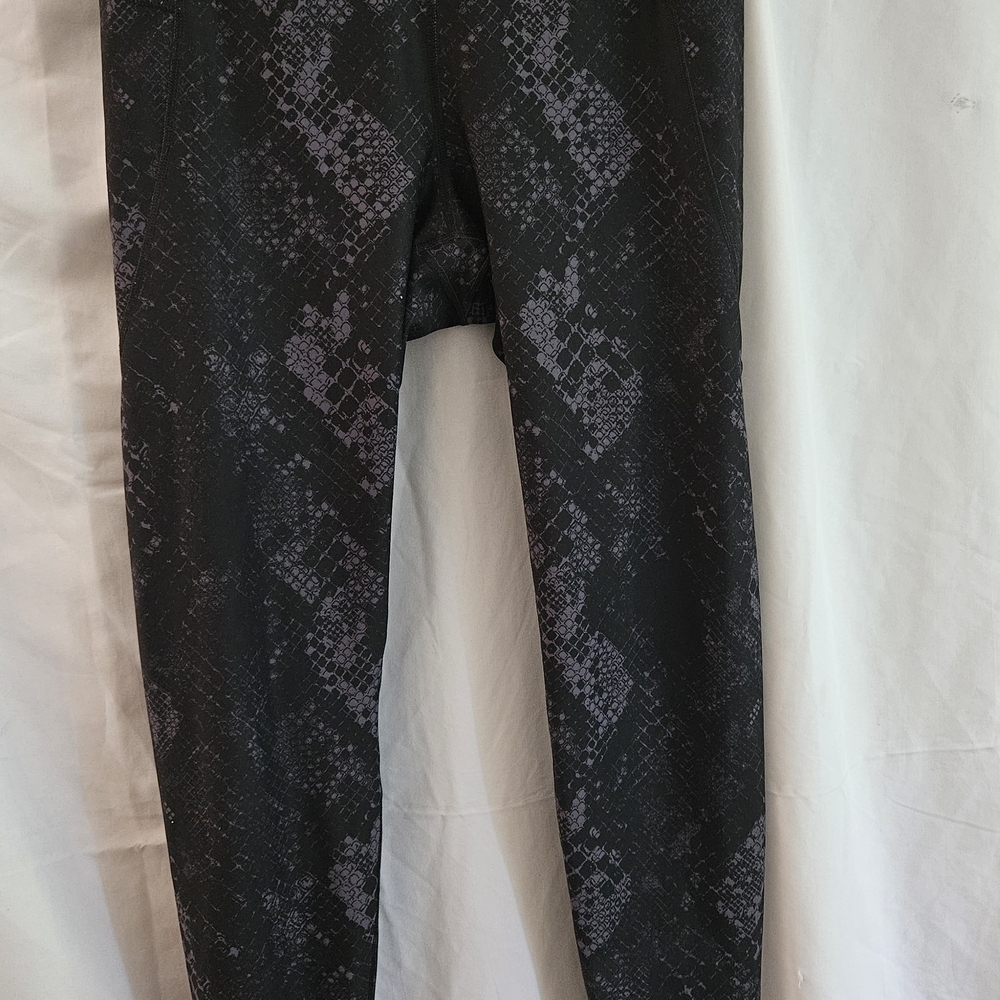 Old Navy Black and Purple Kids Leggings